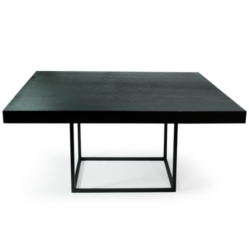 TAMPO CHARLOTE QUADRADO COM BASE DE FERRO