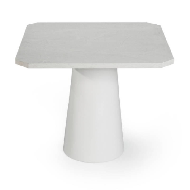 TAMPO MADEIRA QUANDRADO BORDA CHAMFRADA COM BASE CONE COLOR - Imagem 2