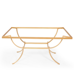 BASE DE FERRO RETANGULAR 4 PÉS