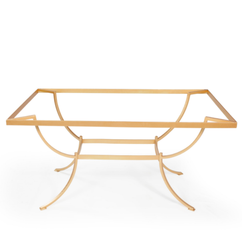 BASE DE FERRO RETANGULAR 4 PÉS