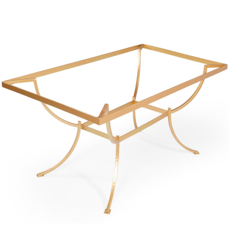 BASE DE FERRO RETANGULAR 4 PÉS - Imagem 2