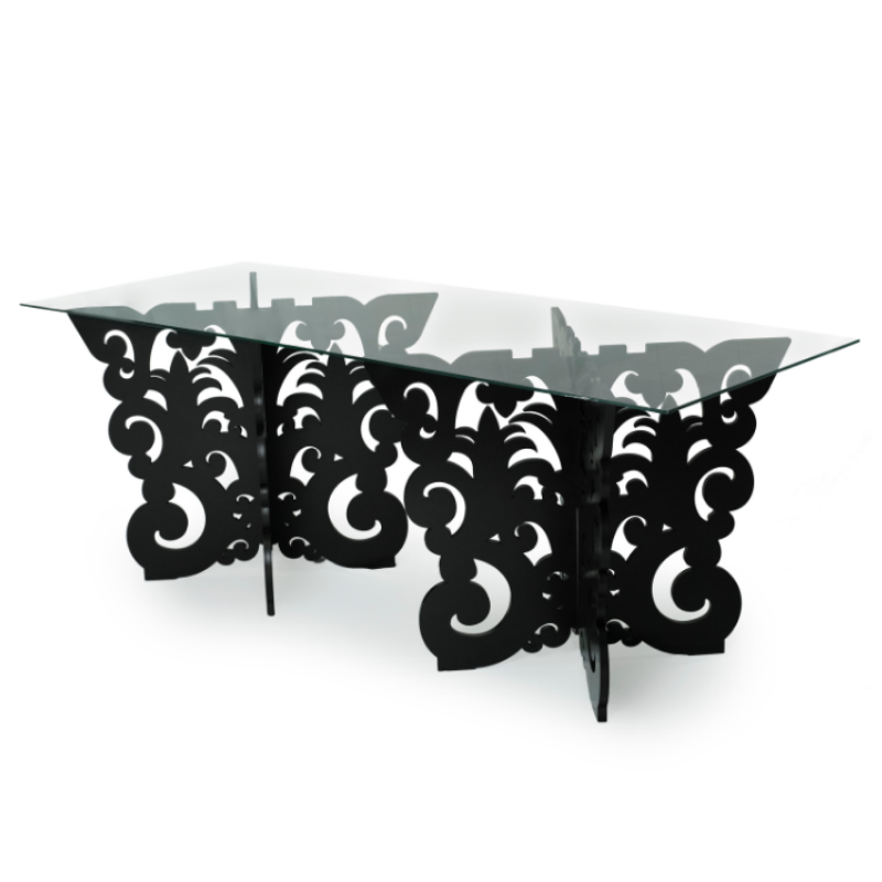 TAMPO VIDRO COM BASE KOPENHAGEN