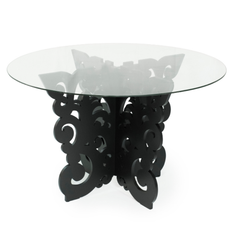 TAMPO VIDRO COM BASE KOPENHAGEN