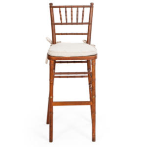 BANQUETA ALTA TIFFANY MADEIRA