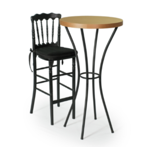 BISTRÔ ALTO SPICY FERRO COM BANQUETA ALTA DIOR COLOR