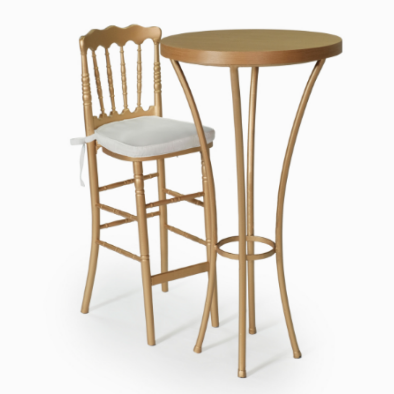 BISTRÔ ALTO SPICY FERRO COM BANQUETA ALTA DIOR COLOR - Imagem 2