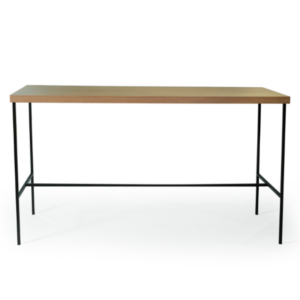 BISTRÔ COMUNITARIO ALTO COM TAMPO MADEIRA FREIJÓ