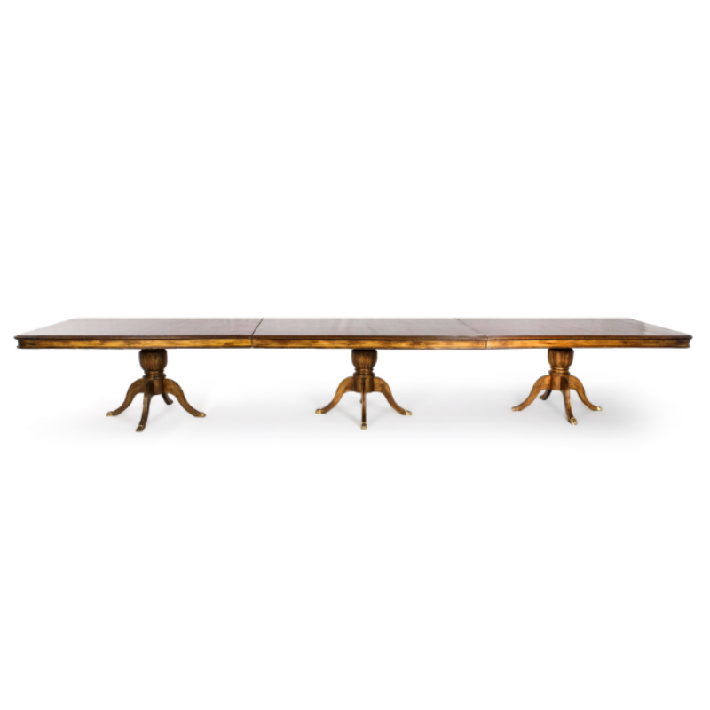 MESA MADEIRA QUEEN PÉ ABACAXI