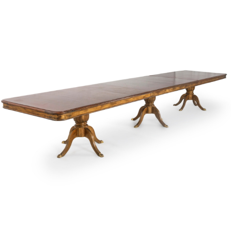 MESA MADEIRA QUEEN PÉ ABACAXI - Imagem 2