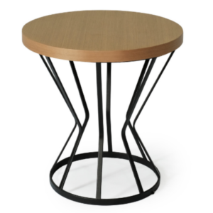 BASE GALLERIA COM TAMPO DE MADEIRA