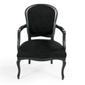 POLTRONA LUIS FELIPE PRETA