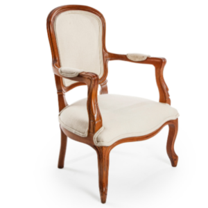 POLTRONA LUIS FELIPE LINHO CRU