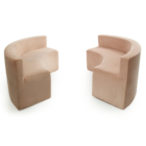 BANCO CURVO AMSTERDÃ REVESTIDO