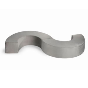 BANCO CURVO REVESTIDO